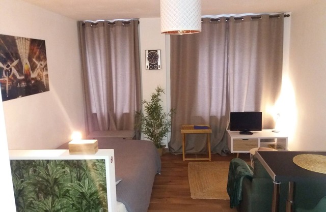 Nice studio with terrace, downtown Brest
