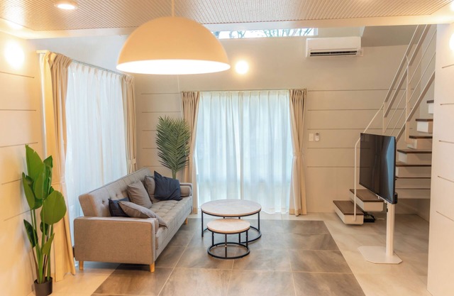 No.1 ・Rent a house, max 6 people, Jacuzzi, 5 sec walk to the beach, BBQ available