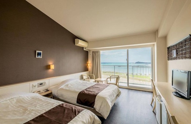 NonSmoking Ocean Twin VS | Standard Plan Breakf/Tomigusuku Okinawa