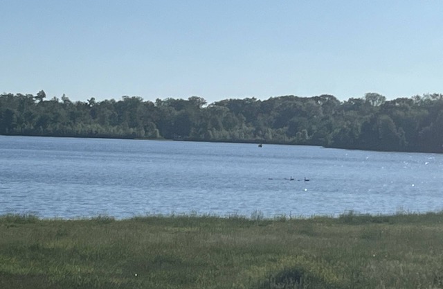 North Lakes chain waterfront home with private dock access.