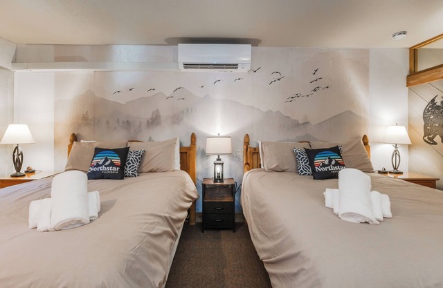 Northstar In-Village Timber Creek Ski-In/Out, AC, Arcade, Patio + Covered Parking, EV & NPOA Amenity