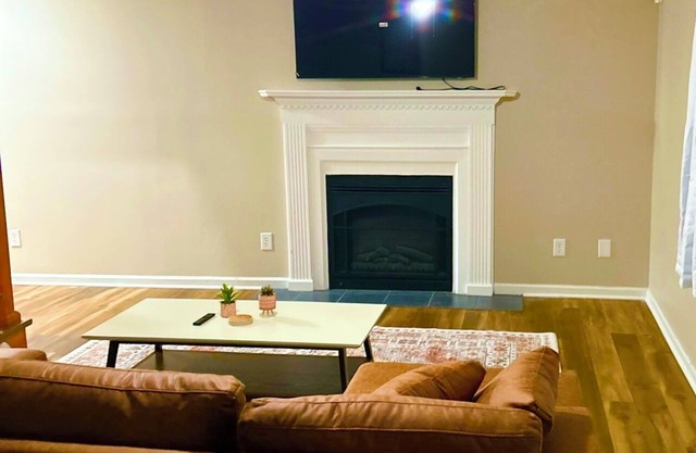 nSpacious 3BR Townhome, Private Gated Patio, Coffee Bar & Blackout Comfort