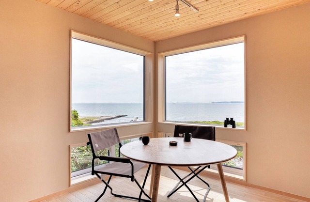 Ocean and sauna ecohousecompletely independent p/Futtsu Chiba
