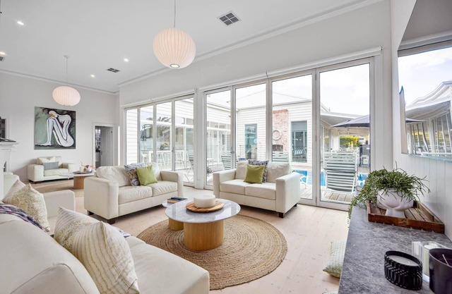 Ocean Beach House Sorrento - Timeless coastal charm with modern luxury.