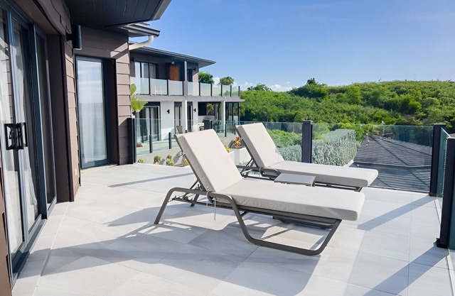 Ocean Breeze + Sand at Your Door in Coastal Haven 2 Bedroom Villa with Kitchen