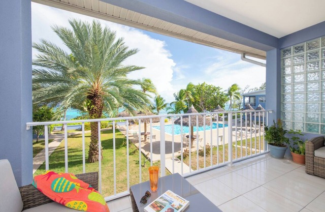 Ocean views from 2 bed condo