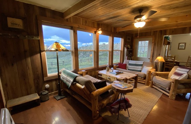 Off the grid rustic cabin