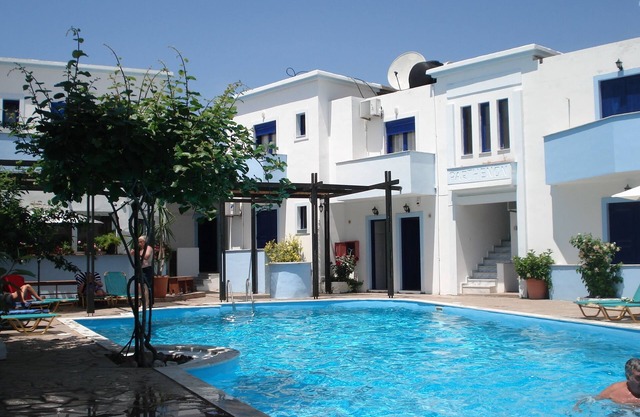 Omega rooms are a simple place to stay while visiting Lesvos north coast.