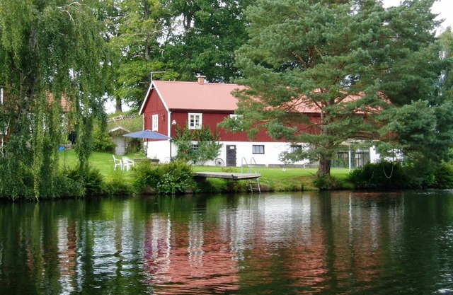 On the banks of the Helgeån river