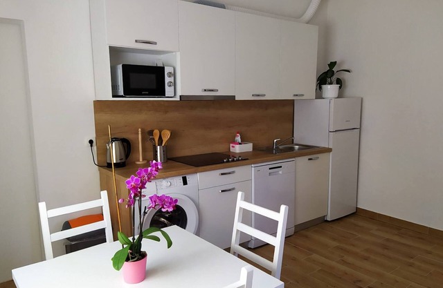 One bedroom apartment with terrace Novi Vinodolski (A-19860-a)