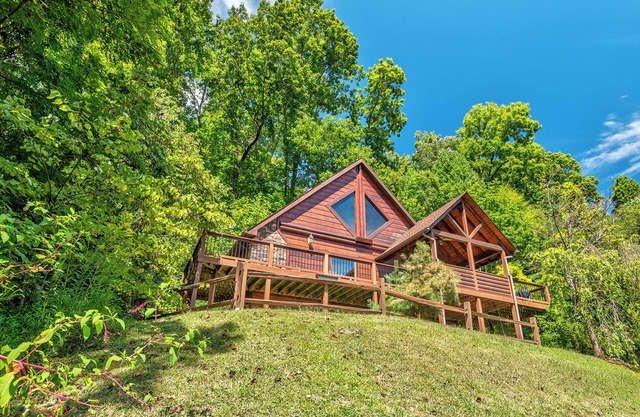 One of a kind Luxury Lakeside Treehouse at Watauga Lake