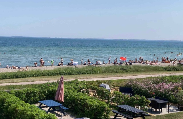 Only 50 meters to the beach. Enjoy being awakened by gentle waves.