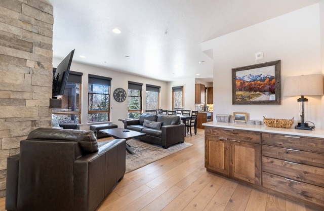 Open-Concept Townhome Next to Blue River w/Private Wrap-Around Patio!