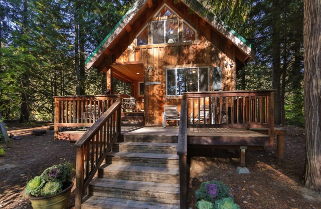 Osprey Nest Cabin: Cozy private mountain cabin on the Wenatchee Rivernnnnnnn