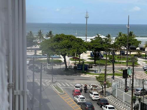 Pé na areia - com internet Santos