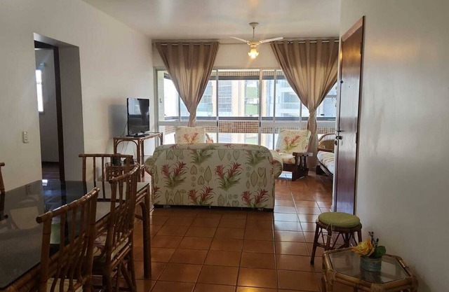 Pé na Areia em Pitangueiras - 3-bedroom apto with WiFi in Pitangueiras Guarujá