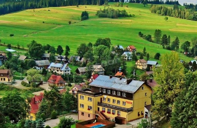 Panorama na Tatry Pyzówka
