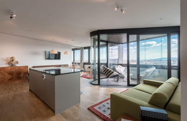 Panorama suites with a view over Vienna