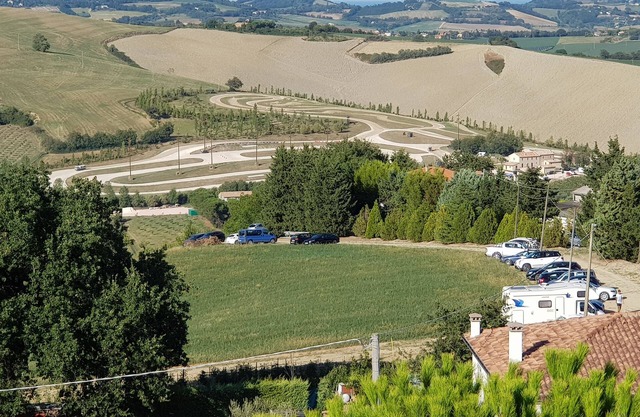 Panoramic hillside accommodation