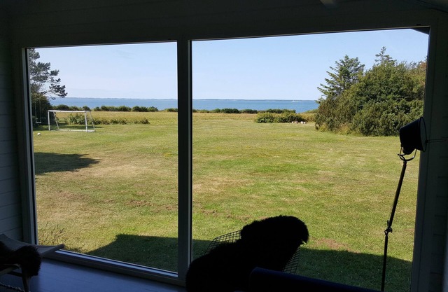 Panoramic seaview from small island