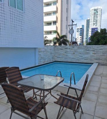 Parador Manaíra, 2 quartos, 350m da praia, cama king , 2wc