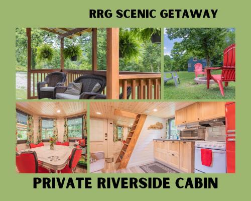 Peaceful cabin with hot tub, games, near river