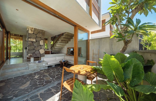 Peaceful one-bedroom villa with private pool, ocean view, and quiet surroundings