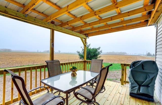 Peaceful Shiloh Home w/Deck & Fishing Pond Access