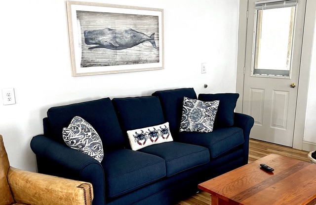 Pearl has a lovely porch perfect for Fall reading and relaxing