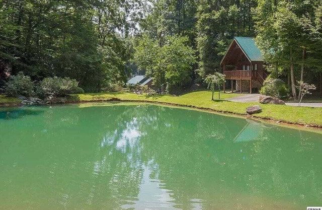 Perfect 2BD Cabin by Pond! HOT TUB + Near Town