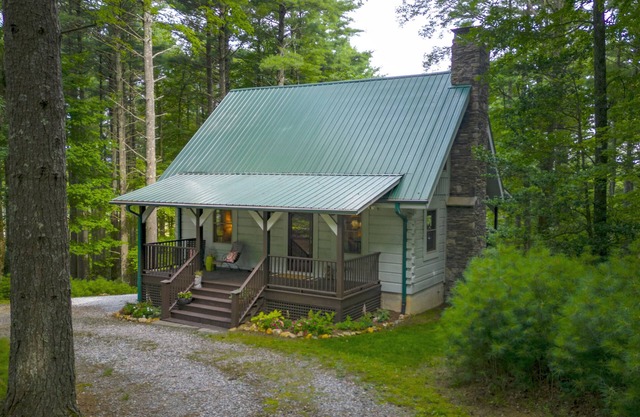 Perfect Cabin in the Woods! Hot Tub, Fire Pit, WI-FI, Central A/C