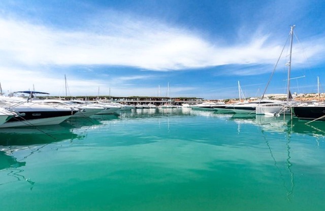 Perfect location on the legendary Port Adriano harbor