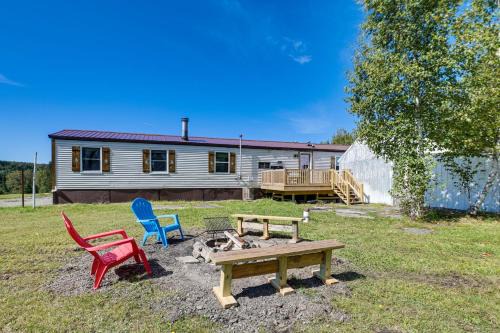 Pet-Friendly Perham Home Fire Pit and Trail Access!