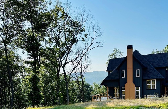 Pet friendly, stunning mountaintop home nestled in the Blue Ridge Mountains.
