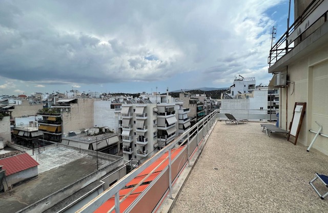 Petralona penthouse with huge terrace and great view