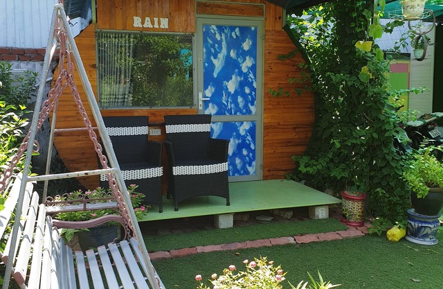 Phòng ống cabin Sân vườn