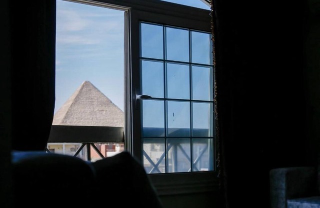 pharaohs pyramids view