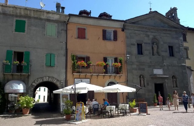 Piazza Fiumalbo citta d'arte