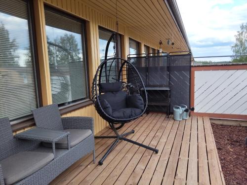 Pieksämäellä saunallinen rivitalokaksio