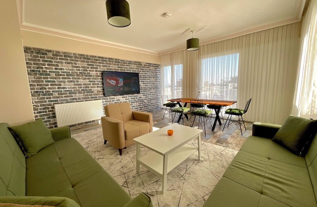 Pine & Ocean Breeze Family Apartment - 3 Bedrooms with AC, 5 Beds, Seaview