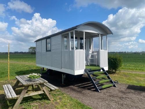 Pipowagen op Camperplaats Vechtdal