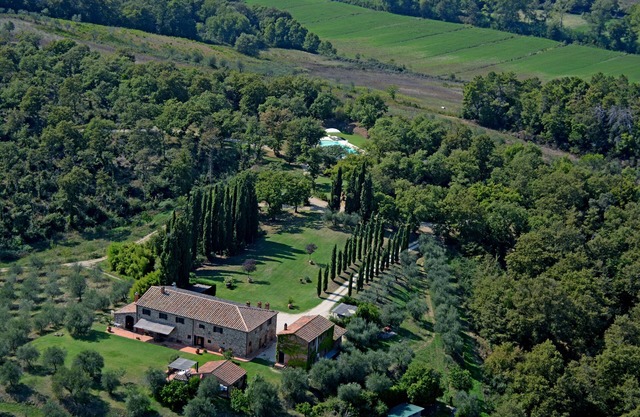 Podere Le Pozze, between green style and suggestions.