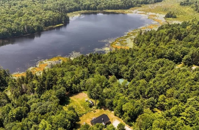 Pondside Retreat with Private Island!
