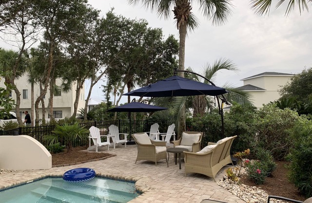 PORT 30A - south 30A Private heated pool and only steps to beach-4 Free Bikes.