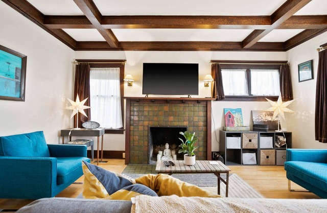 Prime Perry Pad | Pets, Patio & Peloton—All Here