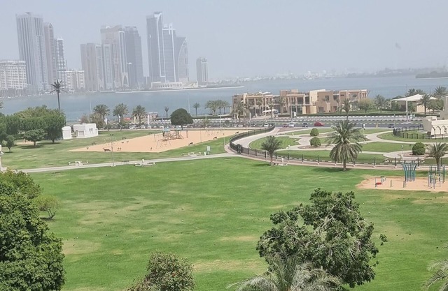 Private and amazing Balcony view in the heart of Sharjah