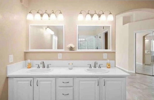 Private bedroom with en suite bathroom