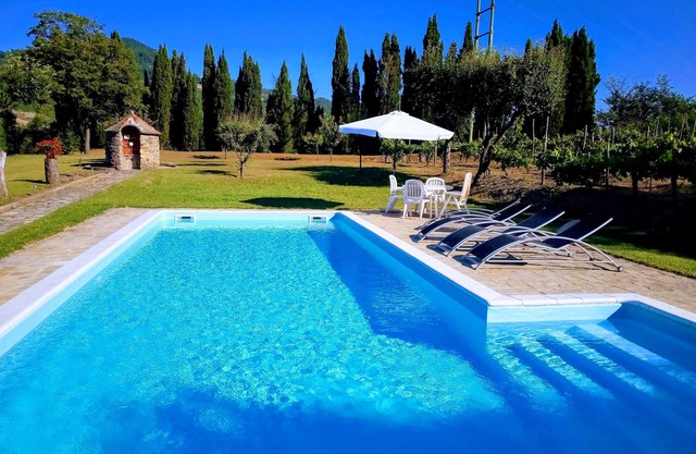 Private Detached Villa with Swimming Pool set in large mature gardens
