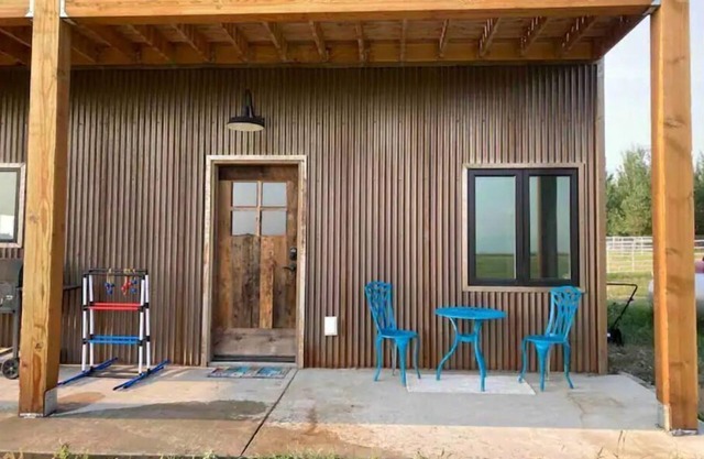 Private farm house lock off on sheep farm with salt hot tub