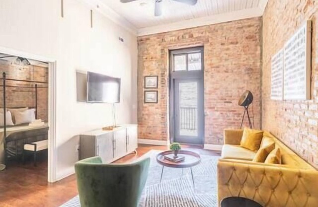 Private Historic Loft with Balcony and King Bed